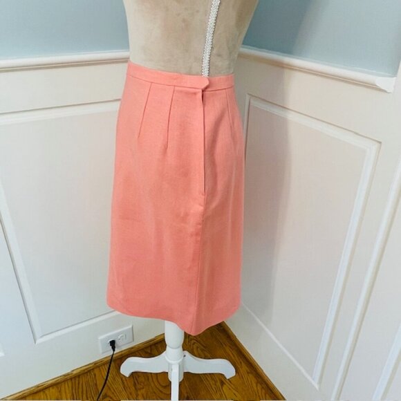 Vintage 1960's Jackie O Moygashel Irish Linen Skirt Suit Small - Picture 10 of 14